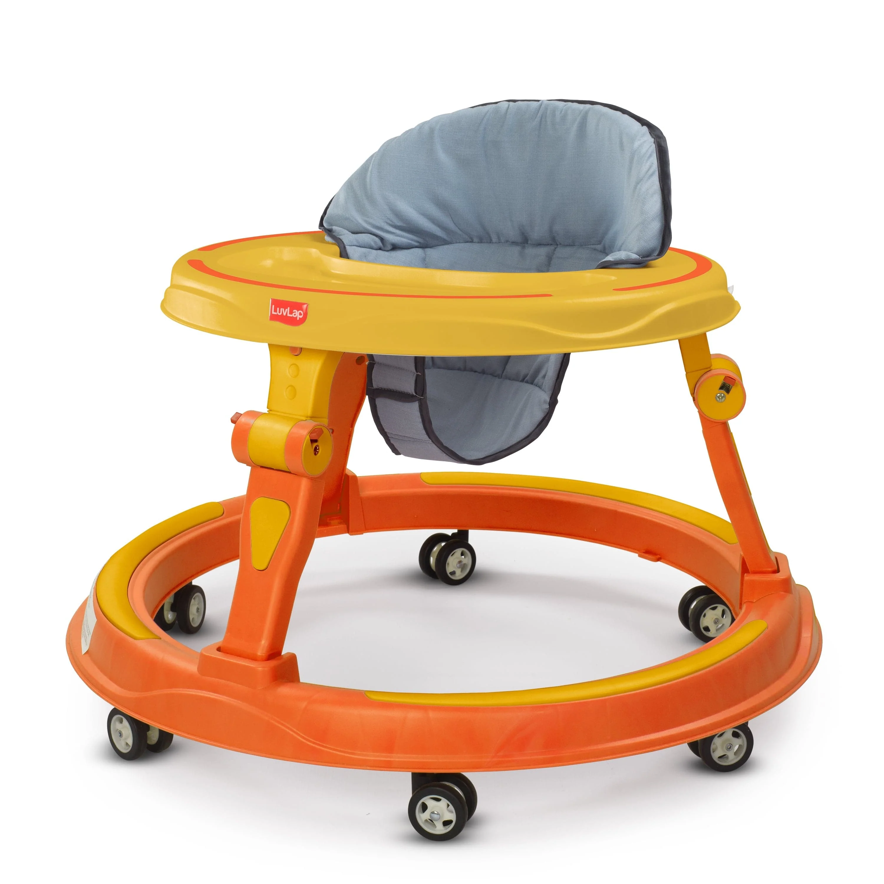 Elegant 360° Baby Walker 9+ Months | 3 Level Height Adjustment Walker/Advanced Baby Activity Walker, Yellow - Image 8